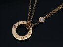 〇カルティエ CARTIER〇 ラブネックレス/K18PG/D入 