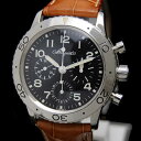 ◆ブレゲ Breguet◆ 【箱】メンズ時計/アエロナバル/クロノ/タイプXX/SS×レザー/黒 【MW646】【税込価格】【質屋出店】【中古】【あす楽対応】