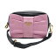 ◆プラダ PRADA◆ ショルダーバッグ/リボン/ナッパレザー/ピンク×黒/BP0166 【BAG3319】【税込価格】【質屋出店】【中古】【あす楽対応】