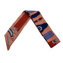 ■エルメス HERMES■ ツイリー/大統領の馬具/シルク100%/ピンク 【SA5352】【税込価格】【質屋出店】【中古】【あす楽対応】