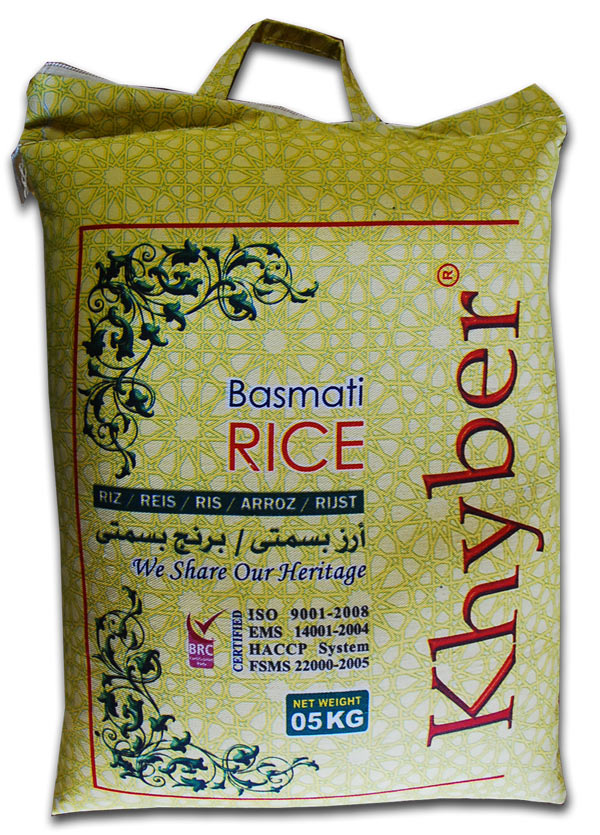インディカ米 / タイ米 長粒種 バスマティー ライス (パキスタン産 高級 香り米）5kg