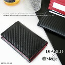 長財布 メンズ DIABLO特性のインナーレッドとMerge特性のカーボン加工を施した名刺入れ【MGD-1900 DIABLO Merge ディアブロ×マージ カーボン パスケース シンプル レッド 紳士 財布 革 レザー 送料無料 送料込み smtb-k アウトドア 記念日 ギフトにおすすめ あす楽】