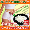 【メール便送料無料】健美本舗★青パパイヤ酵素 未熟カリカパパイヤ果実搾汁物 約40日分!! フルーツ系酵素ダイエット!! ★健康&美容もマルチな酵素★