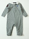 ◇ラルフローレン/Ralph Lauren◇65cm 長袖カバーオール/ロンパース グレー系【中古 USED】 子供服 キッズ kids ベビー服 baby 男の子