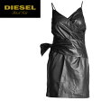 ★DIESEL BLACK GOLD ディーゼル ブラックゴールド レディース★羊革 本革 レザー キャミソール キ...