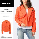 ★DIESEL ディーゼル レディース★ショート丈 長袖 コ...