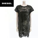 ★DIESEL ディーゼル レディース★シルク混 シースルー...