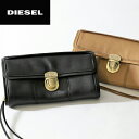 ★DIESEL ディーゼル レディース★牛革 本革 レザー ...