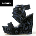★DIESEL ディーゼル レディース★牛革スウェード使い ...
