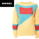 ★DIESEL ディーゼル レディース★モヘヤ混 起毛 配色...