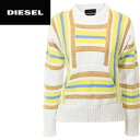 ★DIESEL ディーゼル レディース★配色 マルチカラー ...