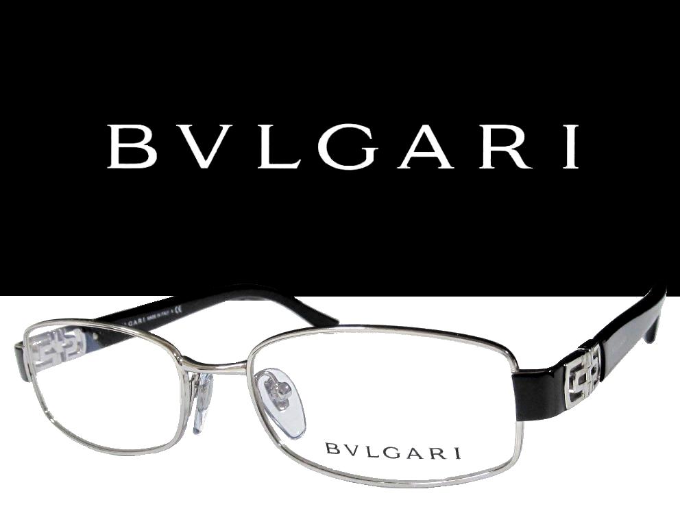 ☆送料無料・税込　【BVLGARI】　ブルガリ　メガネフレーム　BV2046　 102 　　シルバー/ブラック　　国内正規品