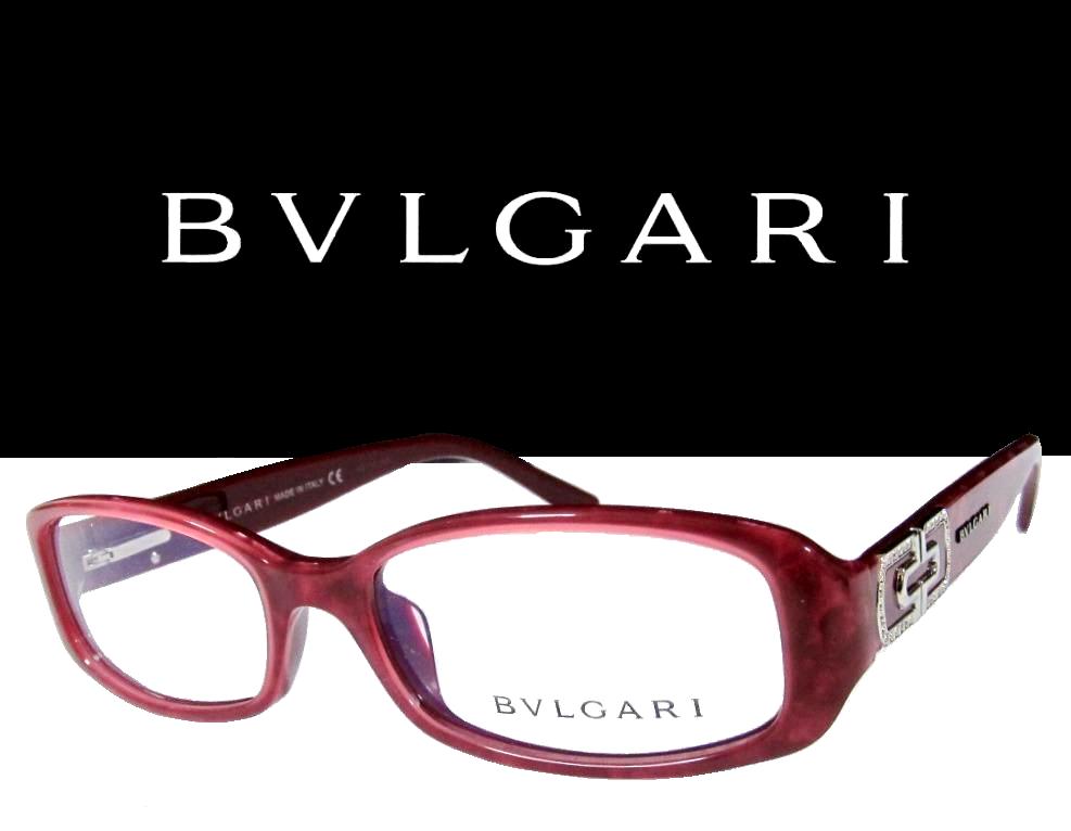 ☆送料無料・税込【BVLGARI】　ブルガリ　メガネフレーム　　BV4004BA　　860　　 レッドピンクデミ　　国内正規品