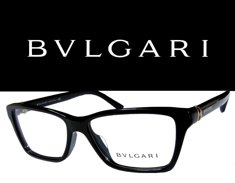 ☆送料無料・税込【BVLGARI】　ブルガリ　メガネフレーム　　BV4065BA　　　501 　ブラック　　国内正規品