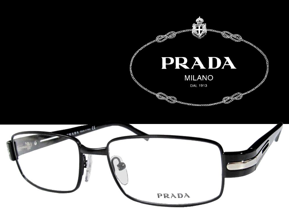 ☆送料無料・税込　【PRADA】　プラダ　メガネフレーム　　PR53IV 1BO-1O1 マットブラック 　　国内正規品