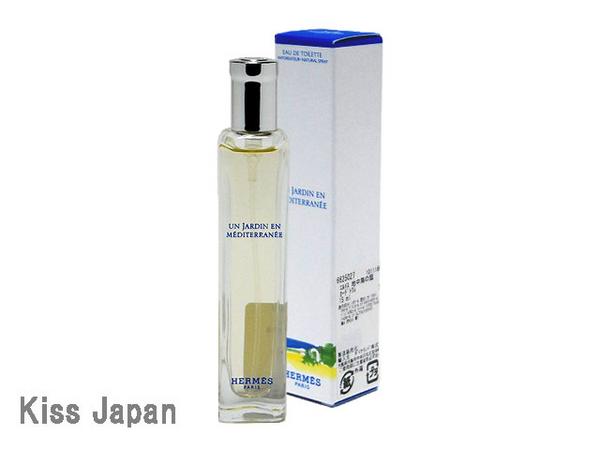 【ポイント10倍！最大19倍】【エルメス　HERMES】ミニ　地中海の庭　15ml　EDT・SP【激安 香水 楽天】【10500円以上で送料無料】【楽ギフ_包装選択】【あす楽対応】【マラソン1207P10】香水＆化粧品(コスメ）専門店のKissJapanは只今、ポイント10倍！最大19倍のチャンス！さらに、10500円以上お買い上げで送料無料！レディース メンズ