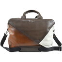 ◆ベルルッティ◆未使用品 パッチワーク カーフレザー 2way トラベルバッグ キューブ メンズ ボストンバッグ BERLUTI CUBE PATCHWORK【中古】【RCP】