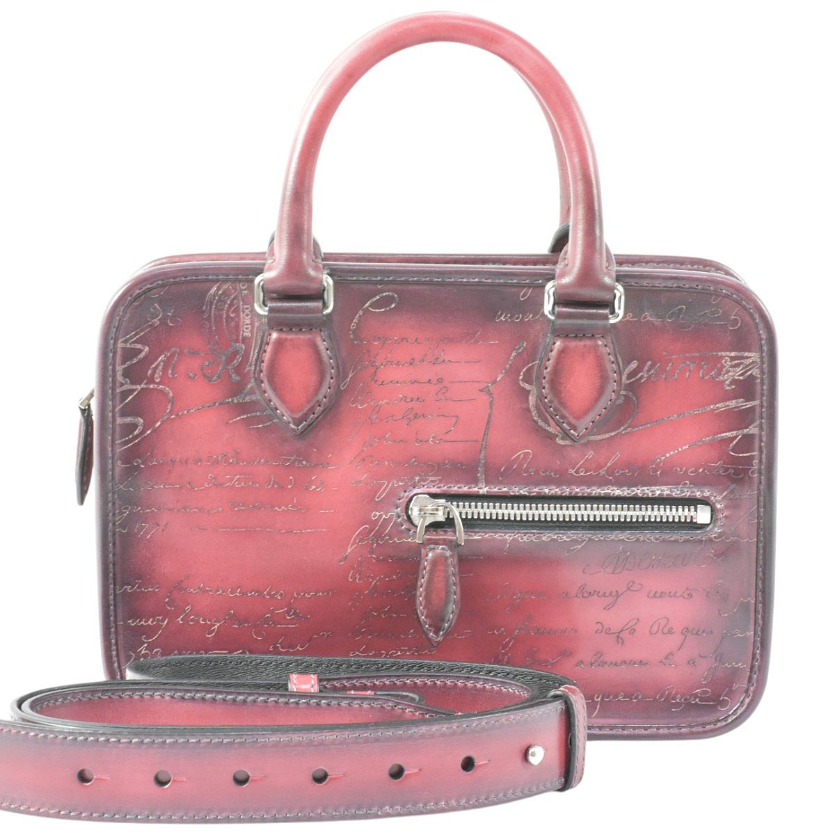 ベルルッティ 美品 スクリット アンジュールガリバー 美しい パティーヌ 2wayショルダーバッグ クラッチバッグ セカンドバッグ BERLUTI【中古】【RCP】