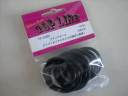 【送料無料】TOP LINE ブラックホール(0リング) #TP-04BK