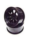 【送料無料】 TOPLINE RSワタナベ エイトスポークホイール オフセット+10 ホイル幅26mm&3mmハブ対応(ブラック) 2個入 #WAT-100BK