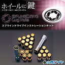 正規品 マックガード(McGard) スプラインドライブ インストレーションキット 20個入 ゴールド