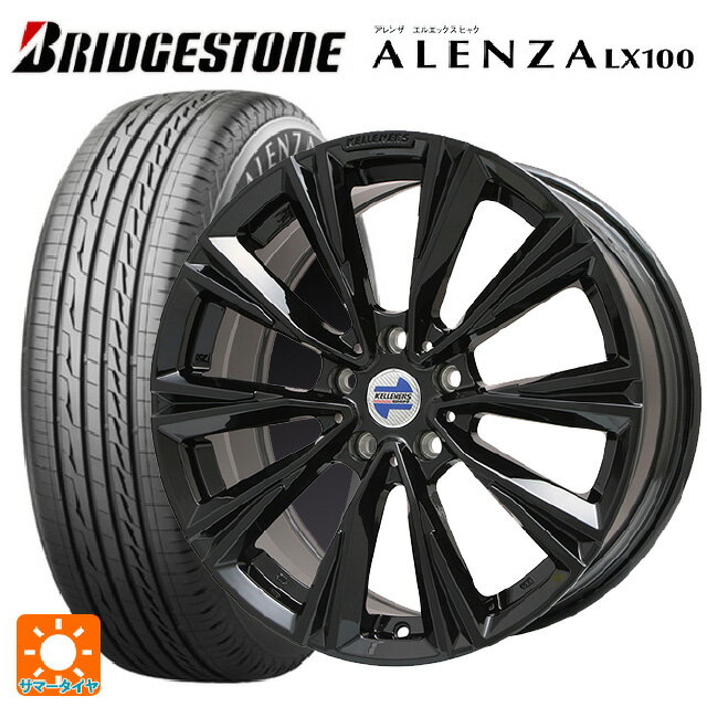【6/22 20時〜 全品P5倍＆クーポン】BMW X5(G05)用 275/45R20 110W XL ブリヂストン アレンザLX100 正規品 # ケレナーズ エックスライン グロスブラック 新品サマータイヤホイール 4本セット