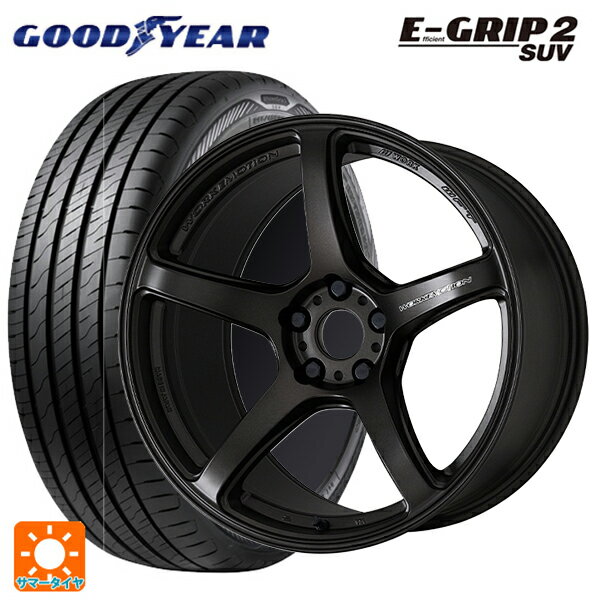 ホンダ ZR-V(RZ4)用 225/55R18 98V グッドイヤー エフィシェントグリップ 2 SUV ワーク エモーション T5R MGK 新品サマータイヤホイール 4本セット