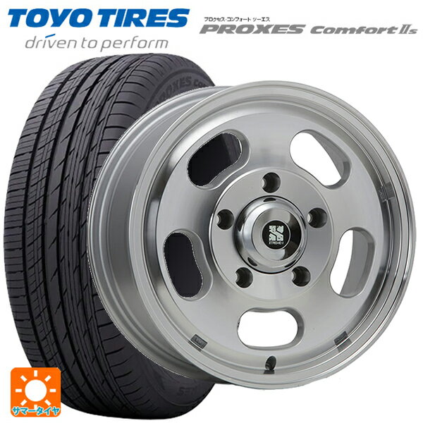 205/55R16 91V トーヨー プロクセス　コンフォート2S エムエルジェイ エクストリームJ Dスロット ポリッシュ 16-6.5J 国産車用 サマータイヤホイール4本セット