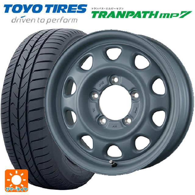 【6/22 20時〜 全品P5倍＆クーポン】215/70R16 100H トーヨー トランパス MP7 トピー ランドフット SWZ AF GRAY 16-5.5J 国産車用 サマータイヤホイール4本セット