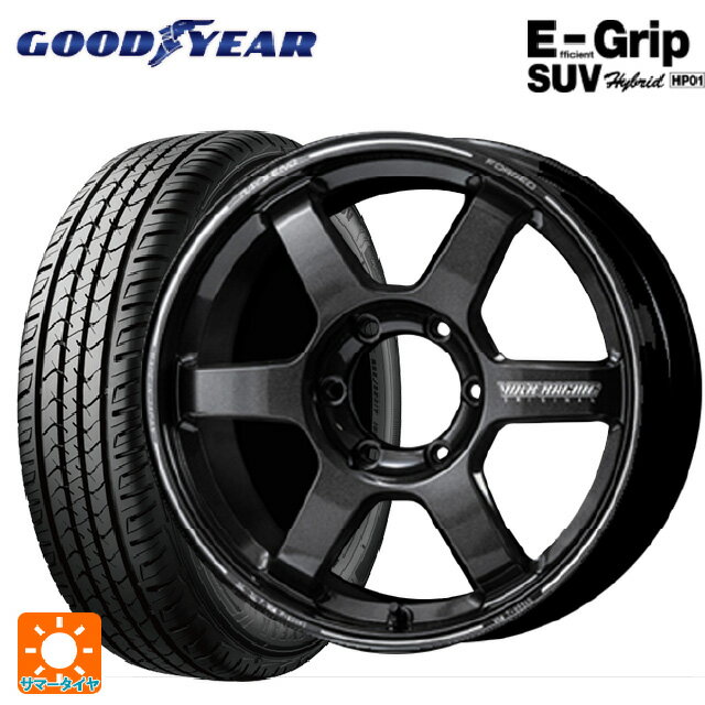 トヨタ ランドクルーザー300(300系)用 265/65R18 114V グッドイヤー エフィシェントグリップSUV HP01 レイズ ボルクレーシング TE37 ラージPCD プログレッシブモデル2 MM 新品サマータイヤホイール 4本セット