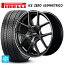 ホンダ ヴェゼル(RV系)用 225/50R18 99H ピレリ アイスゼロ アシンメトリコ 正規品 # エムアイディー MID エクスクルーシブ 025F セミグロスガンメタ+リムエッジDC+ロゴマシニング 新品スタッドレスタイヤホイール 4本セット