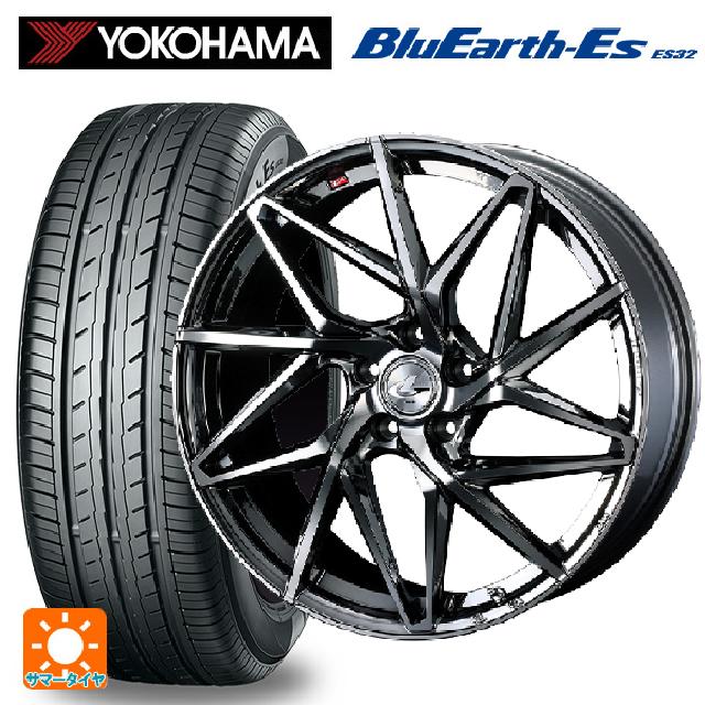 トヨタ プリウス(50系)用 215/45R17 91V ヨコハマ ブルーアースEs ES32 ウェッズ レオニス IT BMCMC 新品サマータイヤホイール 4本セット