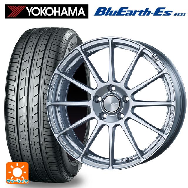 ホンダ ZR-V(RZ4)用 225/55R18 98V ヨコハマ ブルーアースEs ES32 エンケイ パフォーマンスライン PF03 スパークルシルバー 新品サマータイヤホイール 4本セット