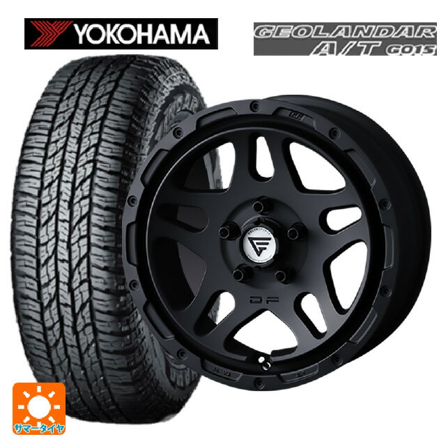 【6/15〜16限定 全品P5倍＆クーポン】ミツビシ デリカD:5(3DA系)用 215/70R16 100H ヨコハマ ジオランダー A/T G015 ブラックレター 正規品 エクシズルライン デルタフォース オーバーランド マットブラック 新品サマータイヤホイール 4本セット
