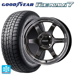 2023年製 165/55R15 75Q グッドイヤー アイスナビ7（限定） # レイズ ボルクレーシング TE37KCR プログレッシブモデル HF 15-5J 国産車用 スタッドレスタイヤホイール4本セット