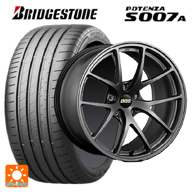 【6/15〜16限定 全品P5倍＆クーポン】トヨタ GRカローラ(4BA-GZEA14H)用 245/40R18 97Y XL ブリヂストン ポテンザ S007A 正規品 BBS RI-A MGR 新品サマータイヤホイール 4本セット