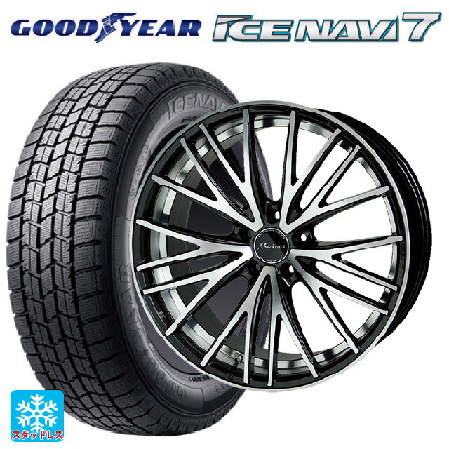 即日発送 【最大3万円OFFクーポン 5/16 1:59迄】215/45R17 87Q グッドイヤー アイスナビ7(限定) # ホットスタッフ プレシャス アスト M1 (限定) # MB/P 17-7J 国産車用 スタッドレスタイヤホイール4本セット