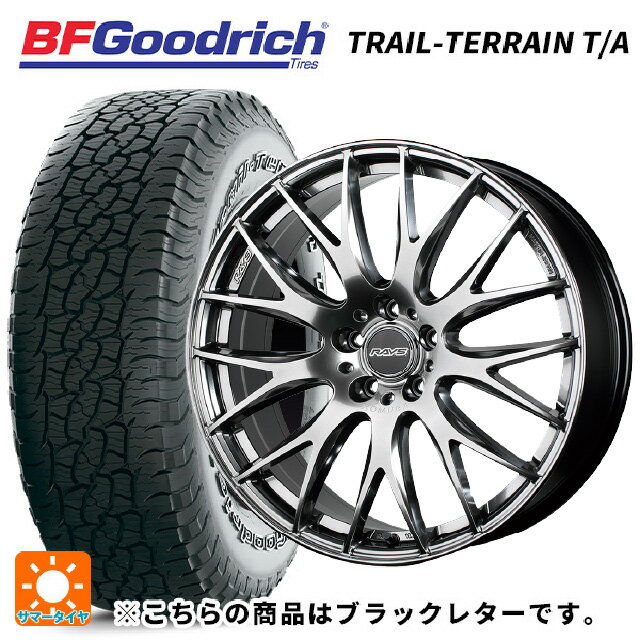 【6/15〜16限定 全品P5倍＆クーポン】スバル レガシィアウトバック(BS系)用 225/55R18 102H XL BFグッドリッチ トレイルテレーン T/A ブラックレター 正規品 レイズ ホムラ 2X9 プラス QNK 新品サマータイヤホイール 4本セット