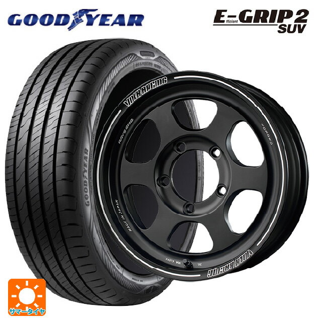 【6/20限定 全品P5倍＆クーポン】スズキ ジムニーシエラ(74系)用 215/70R16 100H グッドイヤー エフィシェントグリップ 2 SUV レイズ ボルクレーシング TE37XT FOR J BC 新品サマータイヤホイール 4本セット