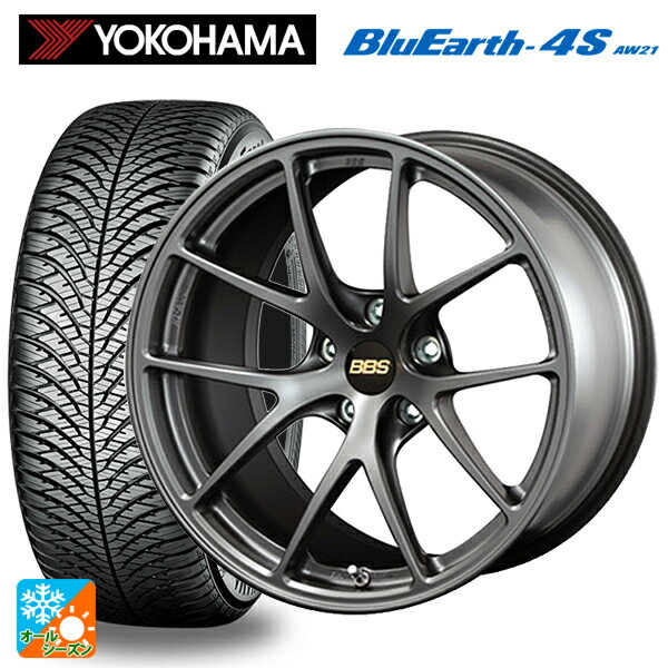 トヨタ C-HR(ZYX10)用 225/50R18 99W XL ヨコハマ ブルーアース4S AW21 BBS RI-A MGR 新品オールシーズンタイヤホイール 4本セット