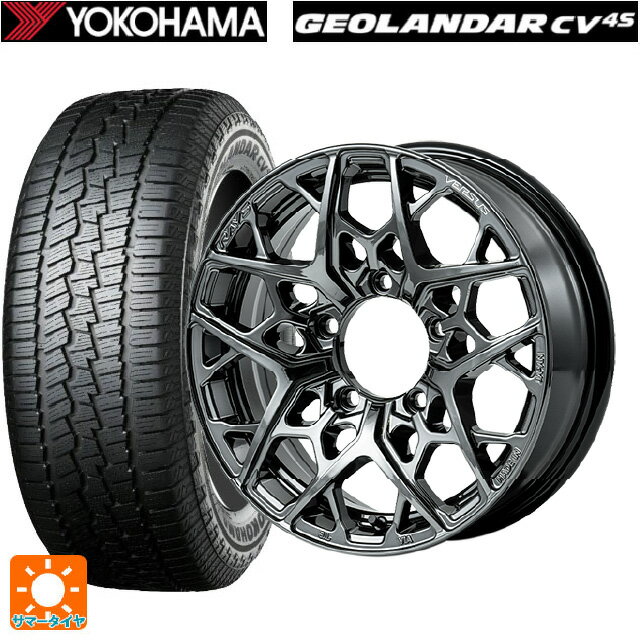 【6/20限定 全品P5倍＆クーポン】スズキ ジムニーノマド(JC74W)用 225/70R16 103H ヨコハマ ジオランダー CV G058 正規品 レイズ ベルサス VV25MX YNJ 新品サマータイヤホイール 4本セット