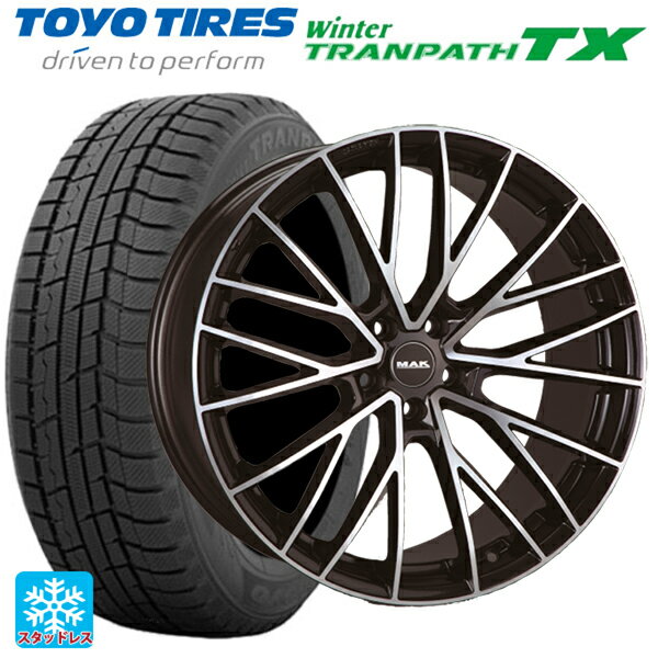 マセラティ グレカーレ()用 235/55R19 101Q トーヨー ウインタートランパス TX 阿部商会 マック スぺシャーレ ブラックミラー 新品スタッドレスタイヤホイール 4本セット