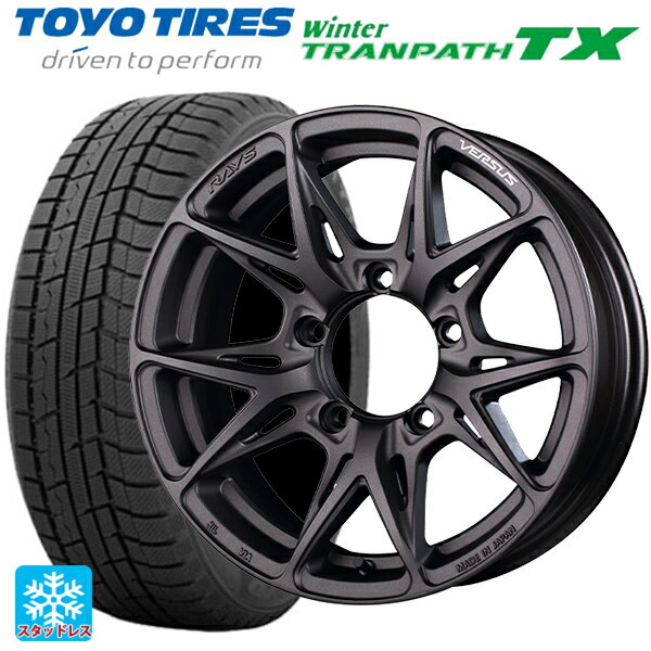 スズキ ジムニーシエラ(74系)用 215/70R16 100Q トーヨー ウインタートランパス TX レイズ ベルサス VV21SX APJ 新品スタッドレスタイヤホイール 5本セット