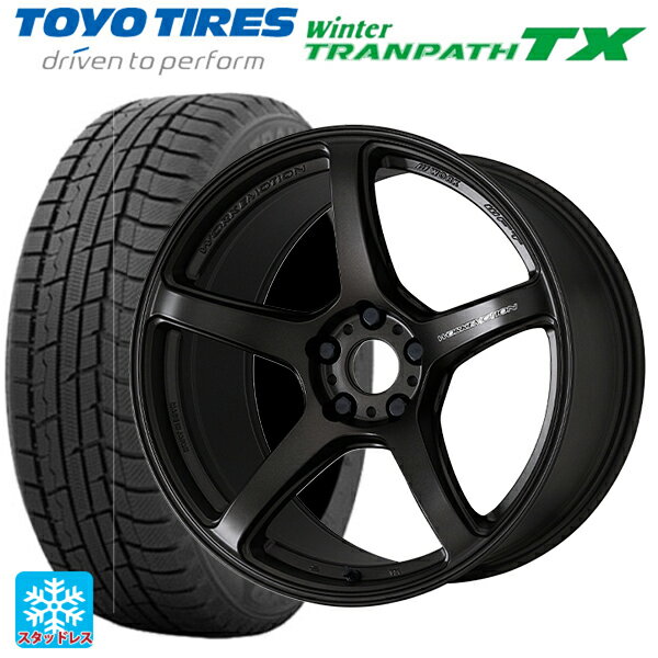 【6/15〜16限定 全品P5倍＆クーポン】スバル レガシィアウトバック(BS系)用 225/65R17 102Q トーヨー ウインタートランパス TX ワーク エモーション T5R MGK 新品スタッドレスタイヤホイール 4本セット