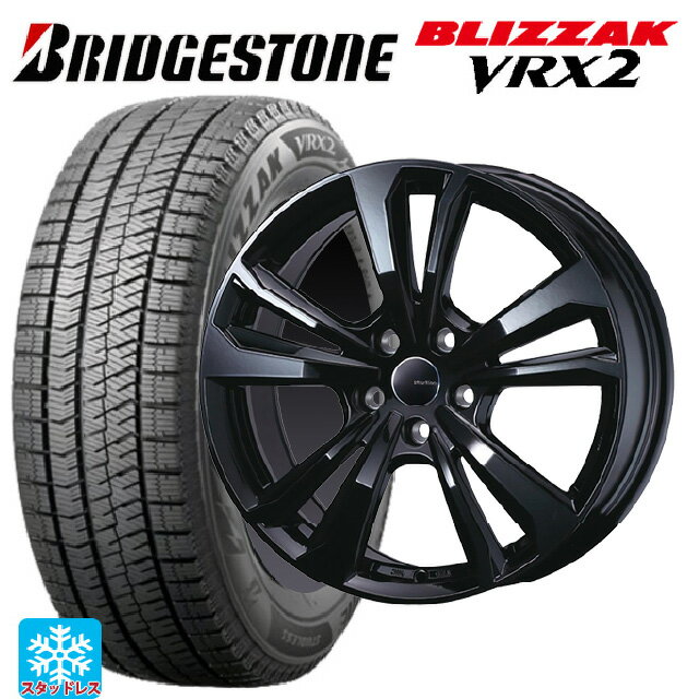 【6/15〜16限定 全品P5倍＆クーポン】BMW 2シリーズ グランツアラー(F46)用 225/45R18 91Q ブリヂストン ブリザック VRX2 正規品 ティーエーエス スマートライン 365 ブラック 新品スタッドレスタイヤホイール 4本セット