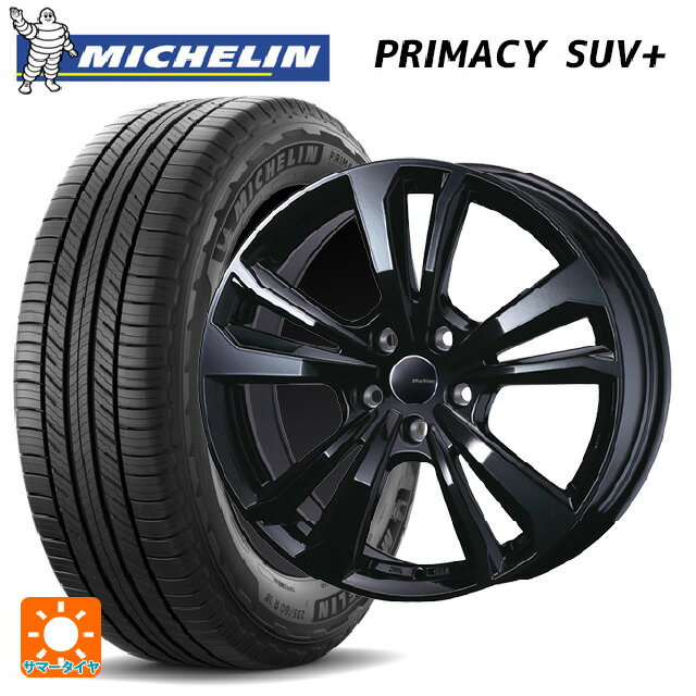 【6/20限定 全品P5倍＆クーポン】BMW X3(G45)用 225/60R18 100H ミシュラン 正規品 プライマシー SUVプラス ティーエーエス スマートライン 365 ブラック 新品サマータイヤホイール 4本セット