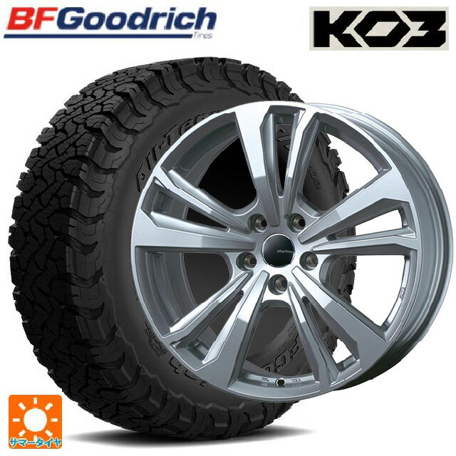 シトロエン ベルランゴ()用 215/65R16 103/100S BFグッドリッチ オールテレーン TA KO3 ブラックレター 正規品 ティーエーエス スマートライン 365 シルバー 新品サマータイヤホイール 4本セット