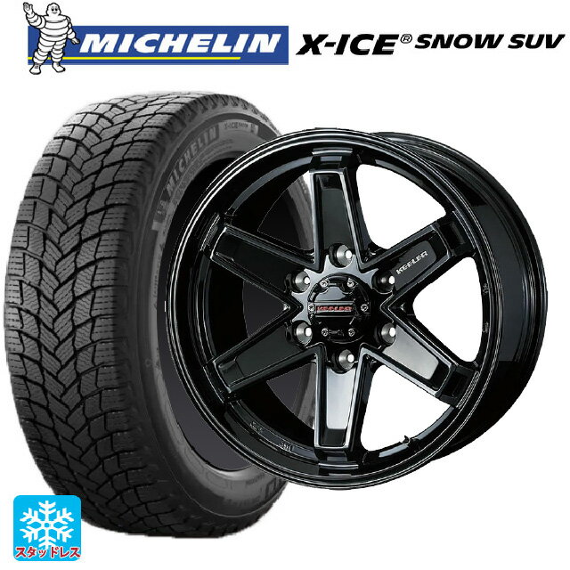 在庫有 ミツビシ トライトン(GLSグレード)(LC2T)用 265/65R17 112T ミシュラン 正規品 エックスアイス スノー SUV # ウェッズ キーラー タクティクス # グロスブラック 新品スタッドレスタイヤホイール 4本セット