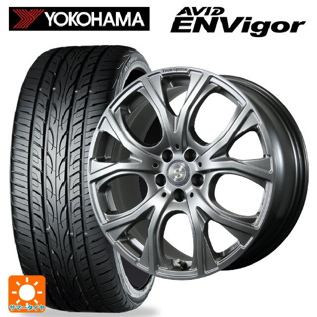 フォルクスワーゲン ID4()用 235/55R19 105W ヨコハマ エービット エンビガー S321 トピー チームスパルコ ヴェネージュ H/MG 新品サマータイヤホイール 4本セット