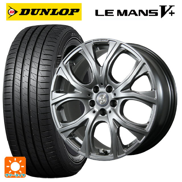 【6/20限定 全品P5倍＆クーポン】BMW i4(G26)用 245/40R19 98W ダンロップ ルマン5プラス(ルマン5+) トピー チームスパルコ ヴェネージュ H/MG 新品サマータイヤホイール 4本セット